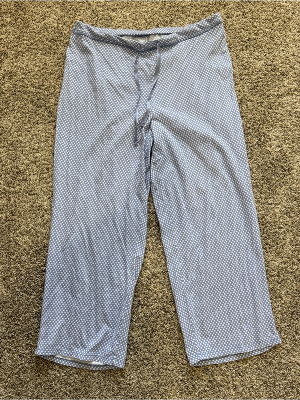 Nautica blue and white pajama pants Size M